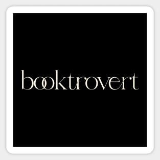 Booktrovert bookish gifts for romance and fantasy readers Sticker